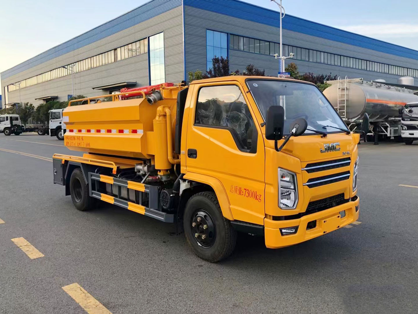 国六江铃顺达清洗吸污车