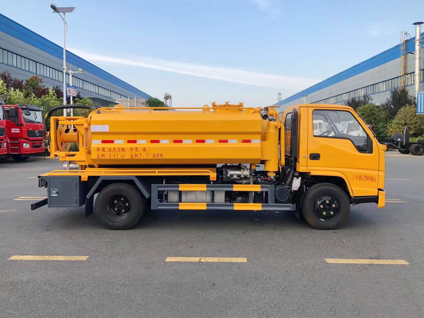 国六江铃顺达清洗吸污车